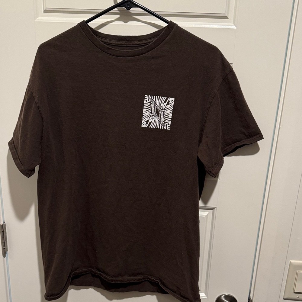Primitive Chocolate Brown Graphic Tee